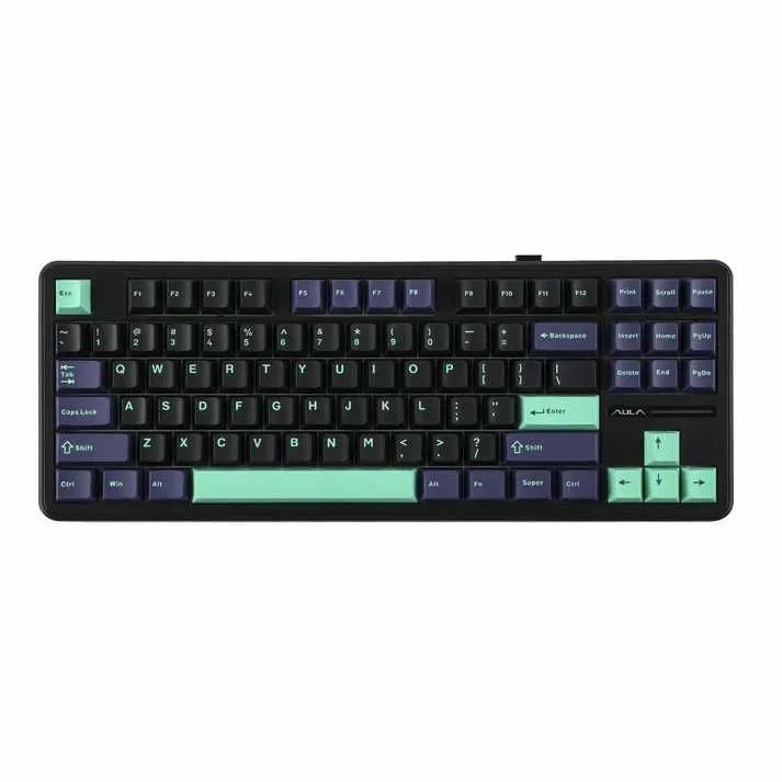 Механическая беспроводная клавиатура Aula F87 pro RU/EN оригинал — фото 4