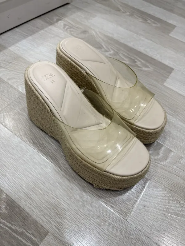 Женские тапочки ZARA оригинал 36 размер
