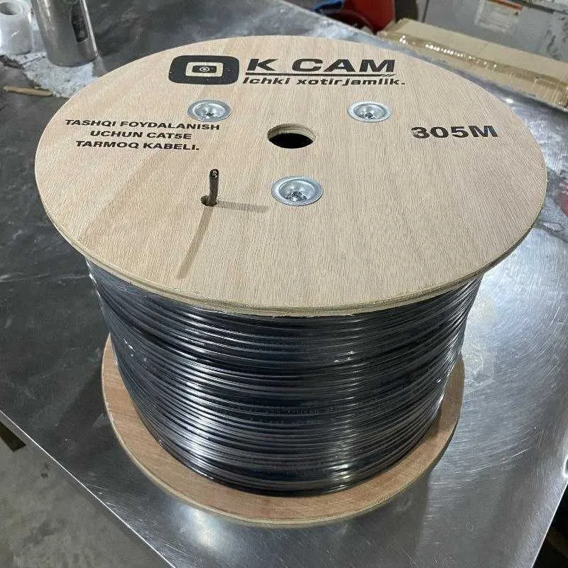 FTP CAT5E CCA 0.5mm. Tashqi kabel. OKCAM. — фото 1
