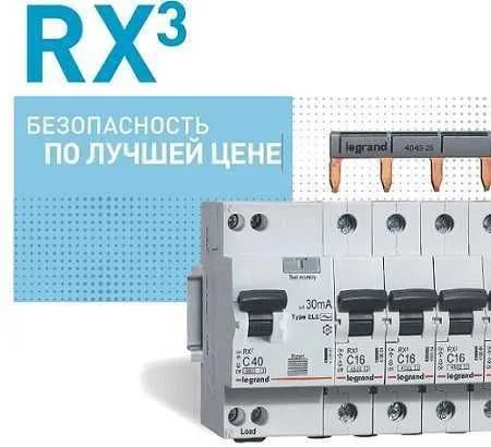 Автоматические выключатели и распределительные щитки Legrand