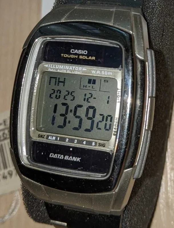 часы casio data bank db-e30d-1avdf