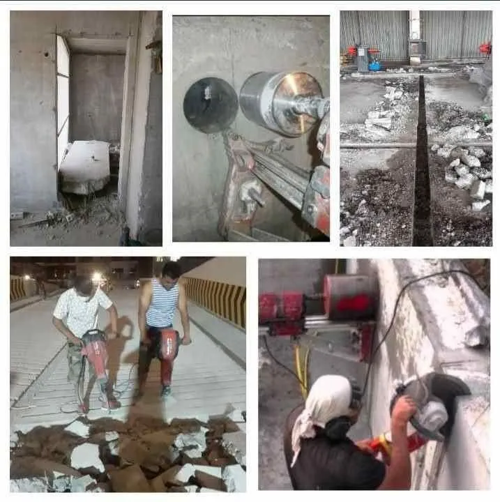 Biton kesish,teshish almazniy bur, perforator xizmati, Алмазный резка