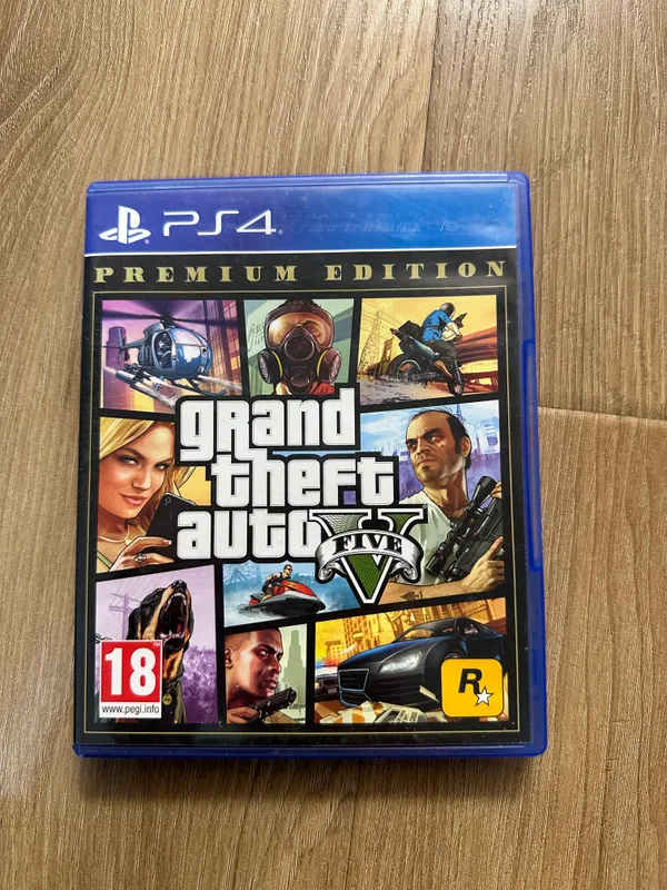 GTA5 Premium edition для PS4 1