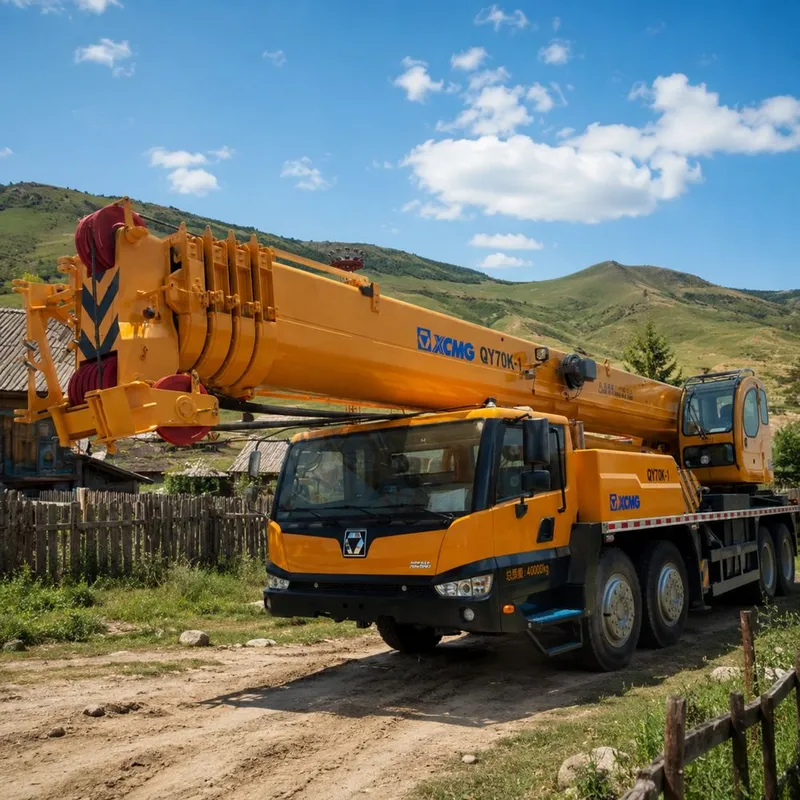 Китайский автокран — XCMG QY70K