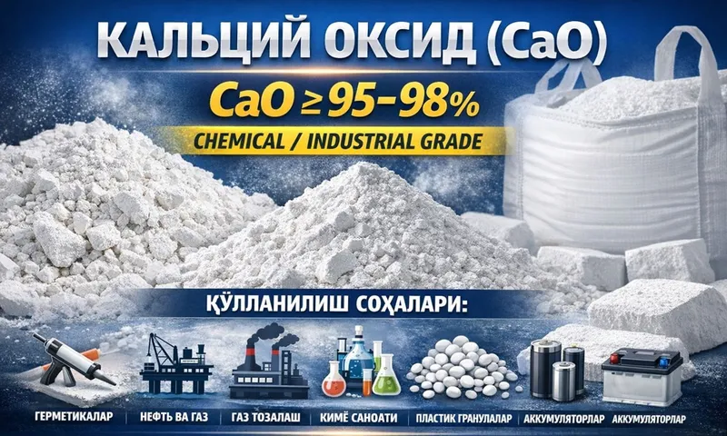 Кальций оксид - высший сорт