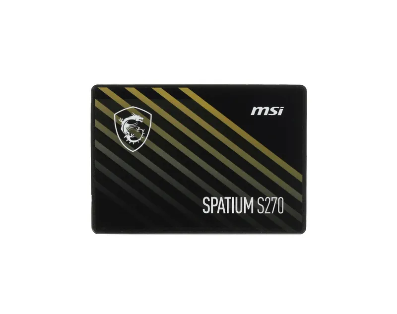 - Твердотельный накопитель SSD 240GB MSI SPATIUM S270 2.5" SATA III 1