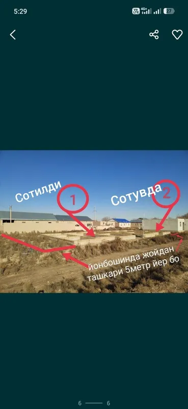 Жой урин 1 квадрати 400 Минг сум 2 Жой урин 1 квадрати 400 Минг сум 2