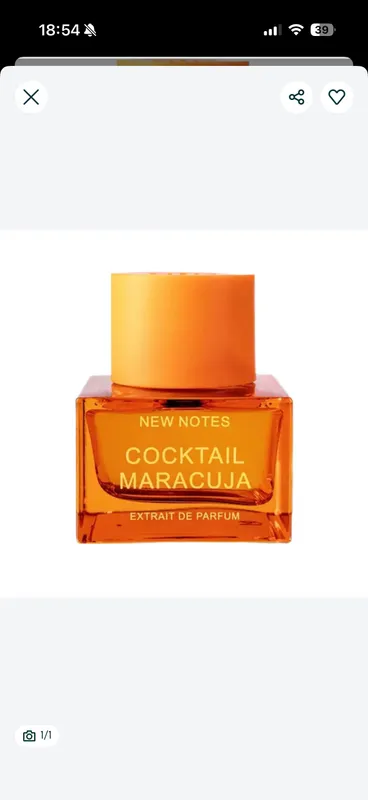 Парфюм оригинал new note cocktail maracuja