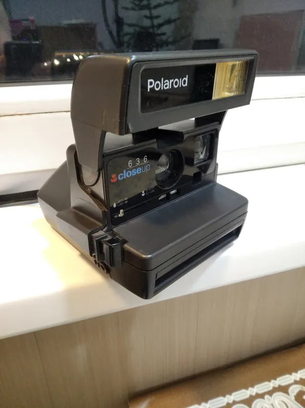 Фотоаппарат Polaroid 636 Close Up. Полароид.