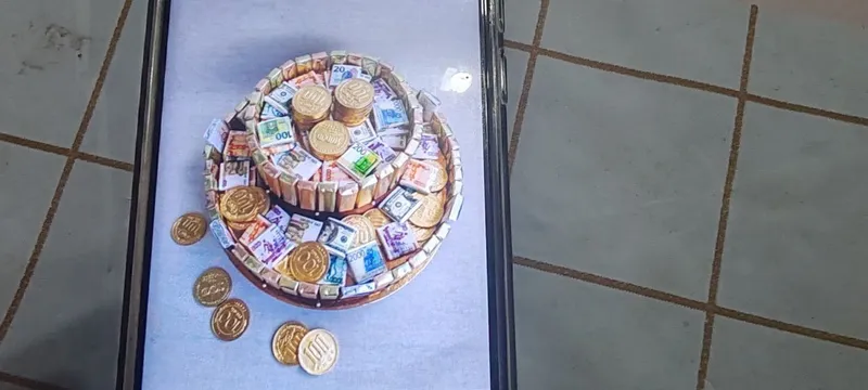 Подарочный торт из конфет. 3 Подарочный торт из конфет. 3
