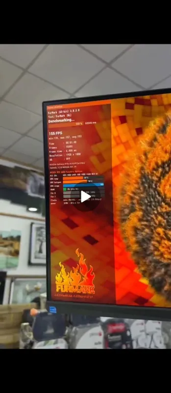 RTX 3070 GALAX sg argb 3x fan vidiokarta — фото 2