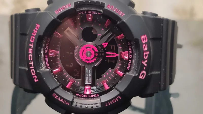 Часы Casio Baby-G BA-111-1A с хронографом — фото 3