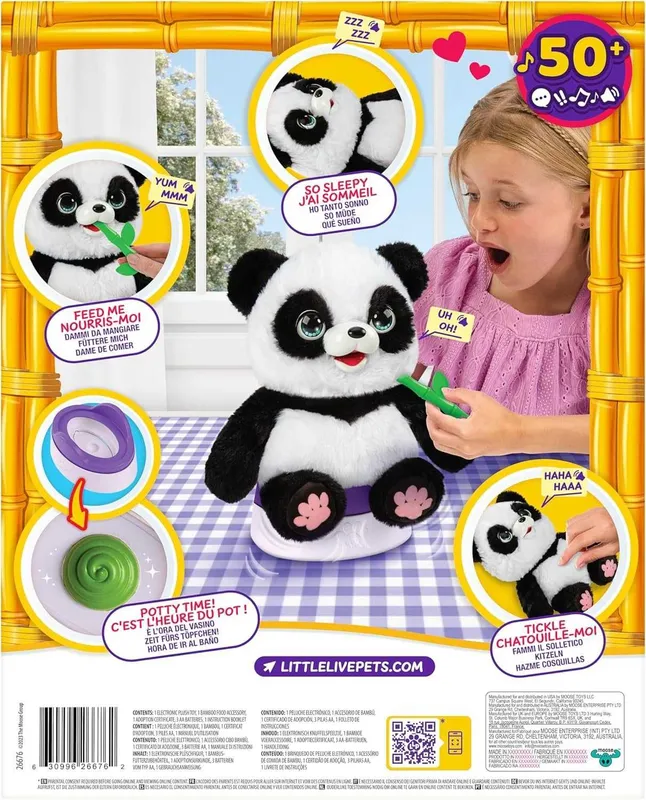 Live Pets My Baby Panda, интерактивная панда, США — фото 1