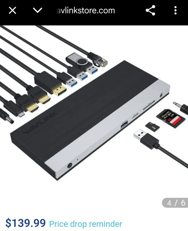 Wavlink noutbook MacBook uchun