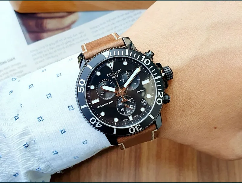 Оригинальные Tissot Seastar новые часы Швейцария — фото 5