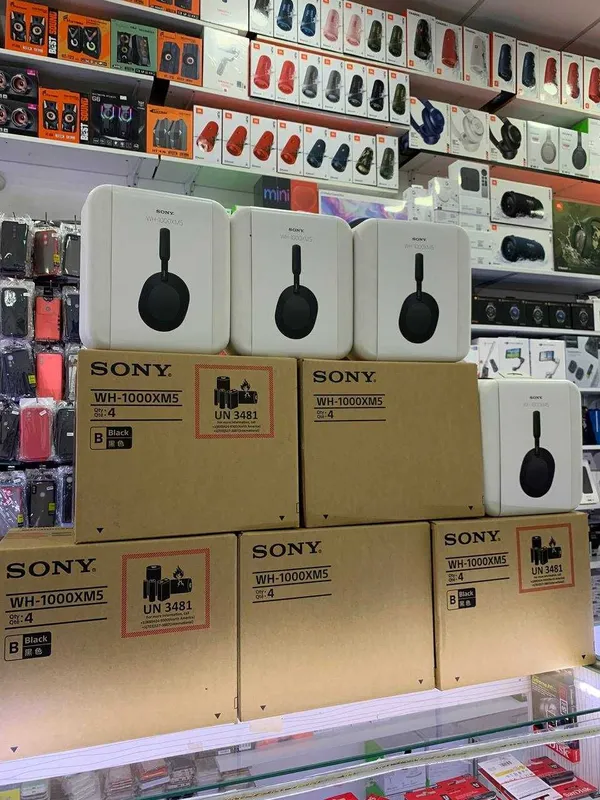 Беспроводные наушники Sony WH-1000XM5, ANC шумоподавления — фото 7