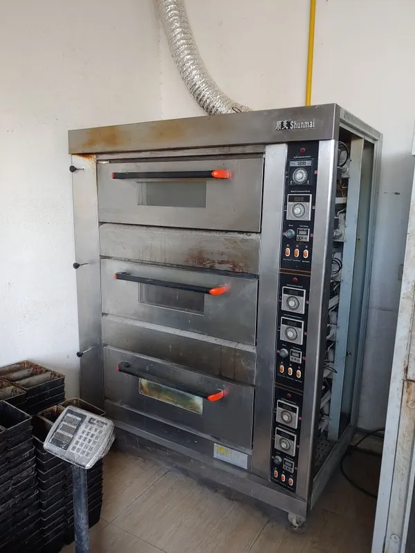 Продаётся газовая печка трёхярусная для хлеба ... Газлик нон печь