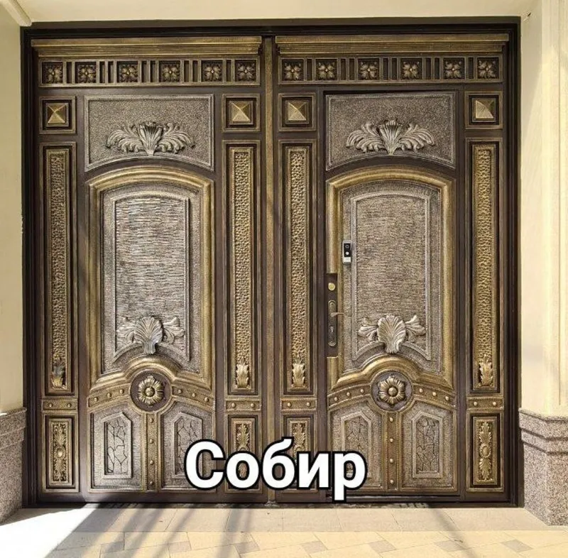 Покраска ворот и решеток Дарвоза бояш Darvoza — фото 1