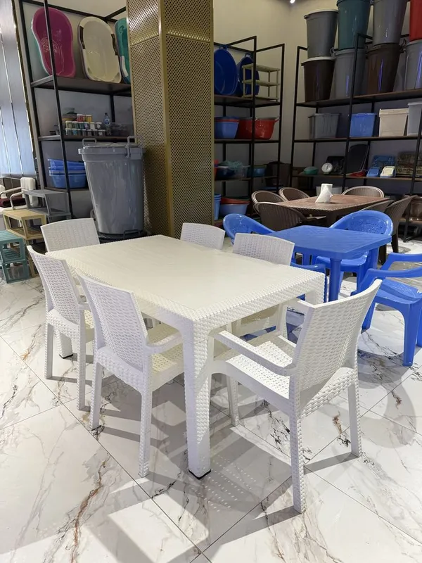 plasmassa stol stul optom plastmassa stol stul kamplekt — фото 2