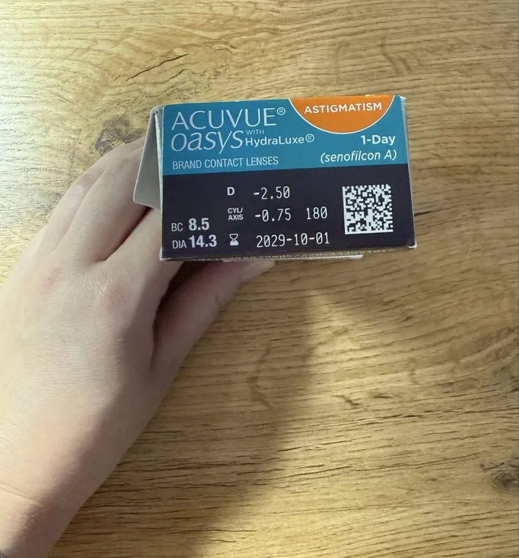 Продаются Астигматические однодневные контактные линзы Acuvue oasys — фото 2