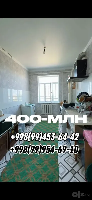 3/4 xonali uy sotiladi 8 3/4 xonali uy sotiladi 8