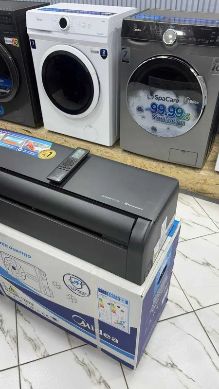 Кондиционер Midea Naomi 12000 btu Inverter+Low voltage.стильный дизаин — фото 6 Кондиционер Midea Naomi 12000 btu Inverter+Low voltage.стильный дизаин — фото 6