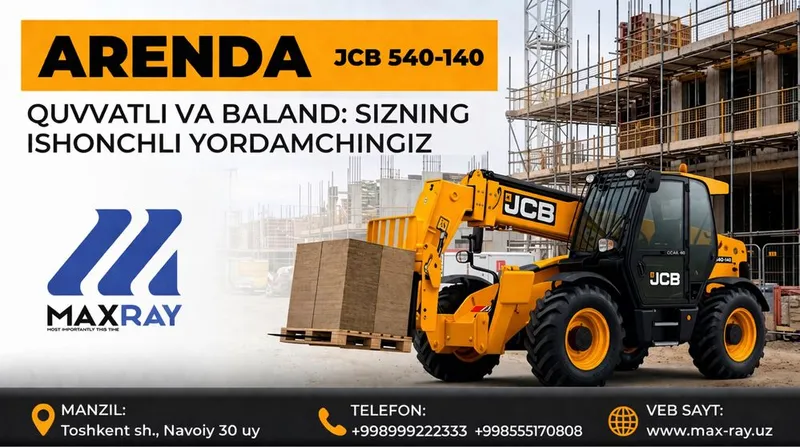 Jcb 540-140 teleskop yuklagich