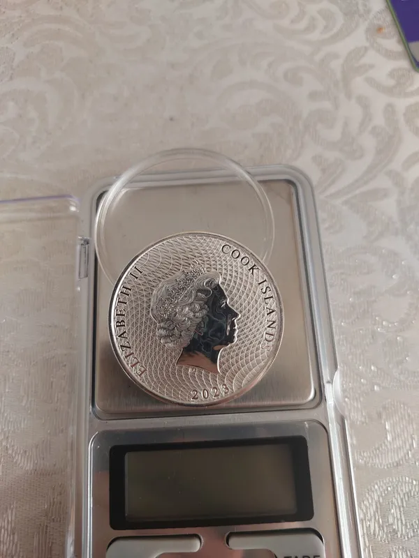 Cook Islands 1 Dollar 2023 kumush investitsion tanga 1