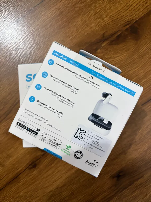 Anker Souncore R50i NC - новые беспроводные наушники с шумоподавлением — фото 1