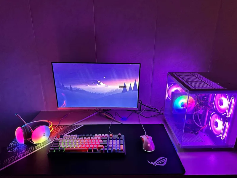 Yengi O‘yin kompyuter FULL monitor/klaviatura/naushnik/CS2 -150 FPS