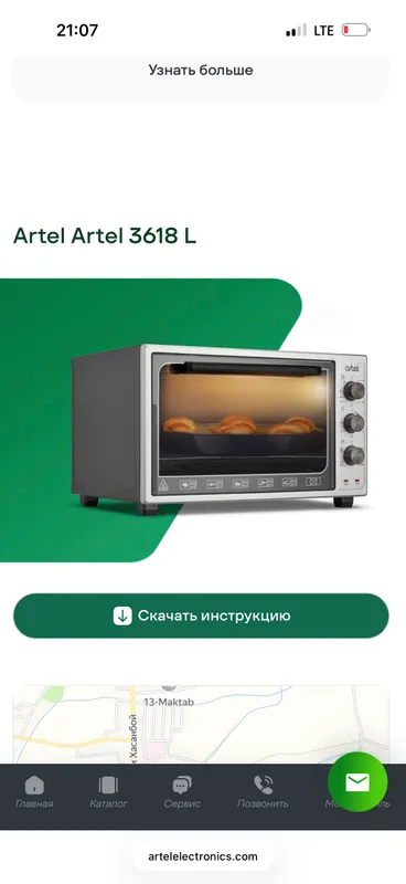 A’lo holatdagi mini pech, mini pech -3618E 1
