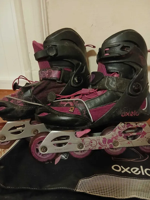 Продаются ролики OXELO спортивные с регулировкой размера 37-39 3 Продаются ролики OXELO спортивные с регулировкой размера 37-39 3