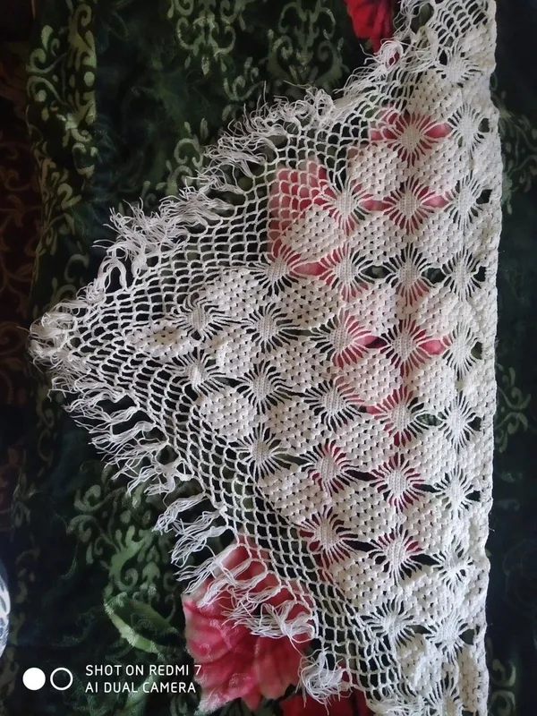 Issiq trikotaj poncho 5