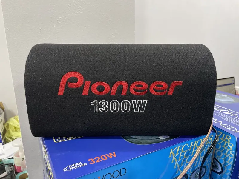 pioneer Subwoofer sambufer bo’chka Usiliteli o’zi bilan universal Bass — фото 3