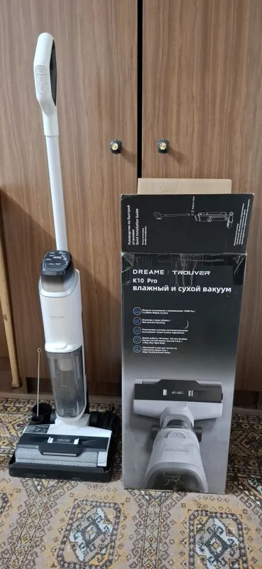 моющий пылесос Dreame K 10 pro Тип уборки: сухая/влажная/сбор воды Мощ 6