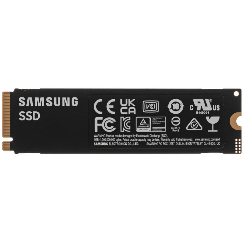 - Твердотельный накопитель SSD M.2 1TB Samsung 9100 PRO NVMe PCIe 5.0 2