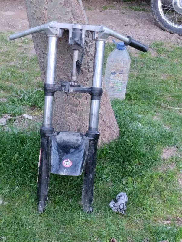 Mototsiklga Saka diska va Arginal vilka. Orqa diska 18. Oldi 17. — фото 3