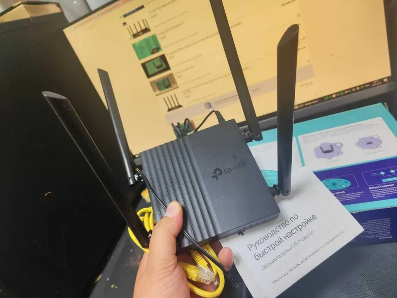 gigabitli Wi-Fi AC1200 routeri Archer c64 TEZ arzon — фото 1