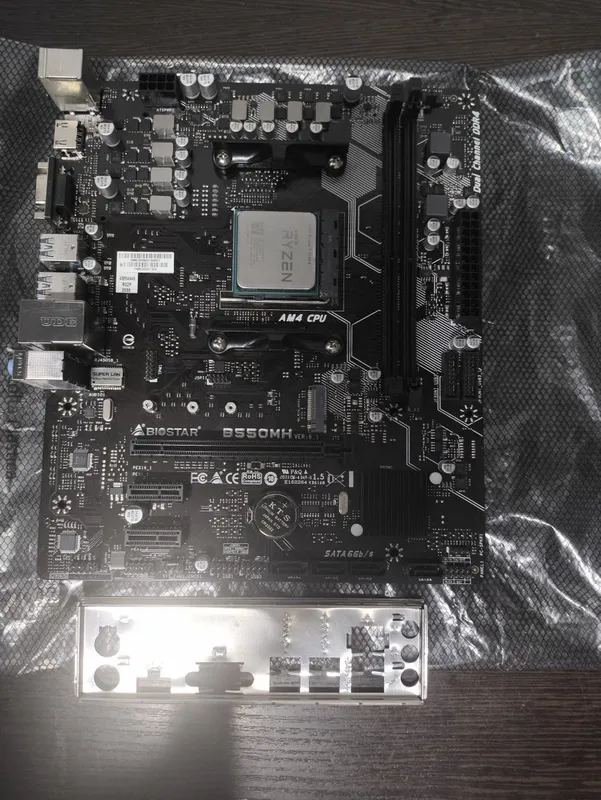 Biostar B550+Ryzen 7 2700X 1 Biostar B550+Ryzen 7 2700X 1
