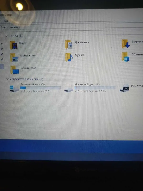 Ноутбук Packard bell. 4 гб. Операт. Диск 300 гб. — фото 3
