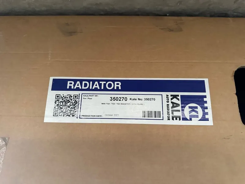 Radiator man tgs 41 400 — фото 1