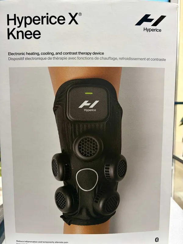 Устройство Hyperice X Knee, предназначенное для контрастной терапии 1