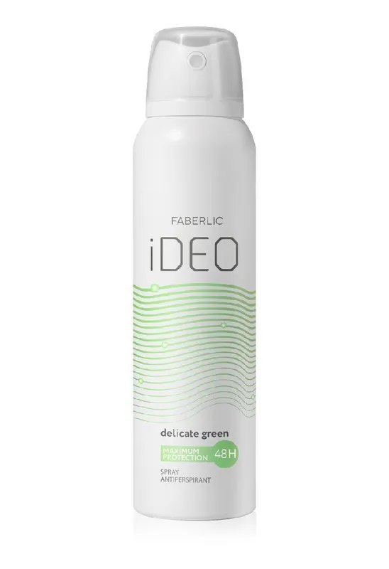 Delicate Green ayollar uchun sprey-antiperspirant