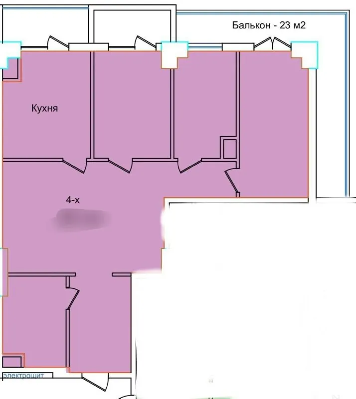 4 xonali kvartira, 161 m2, Yakkasaroy 4