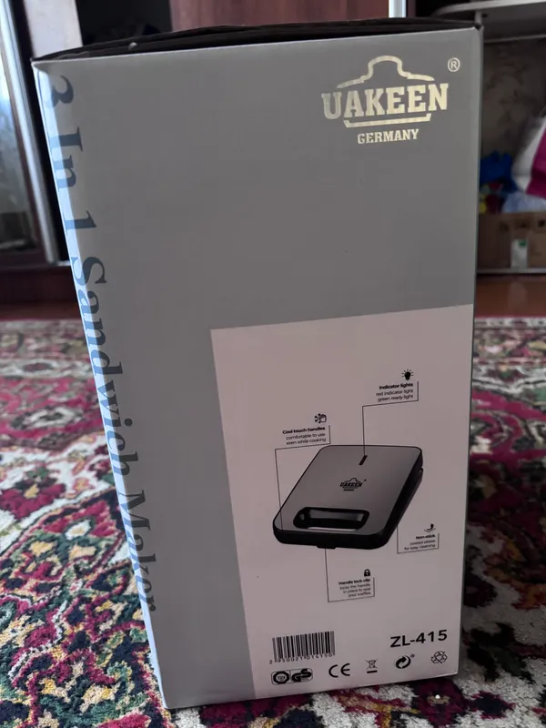 Вафельница новый Uakeen 3in1 — фото 1