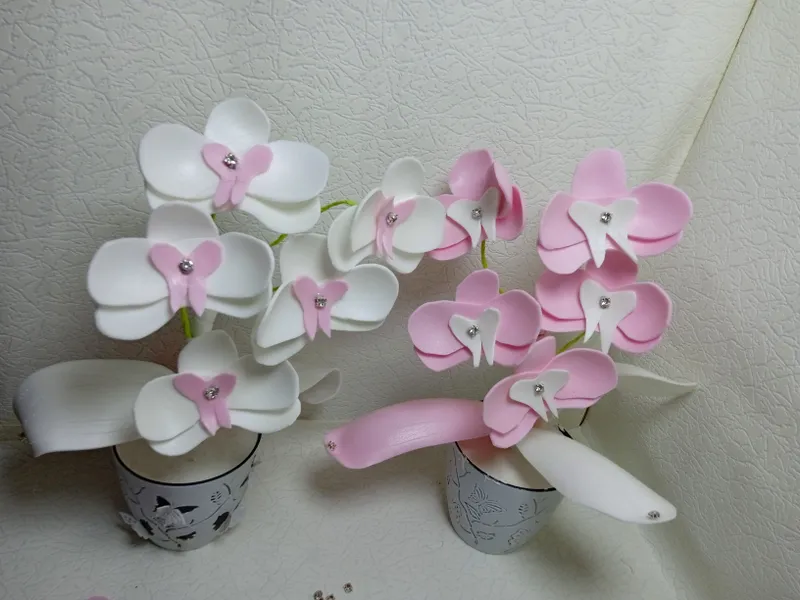 arxideya guli suniy izalondan yasalgan — фото 1