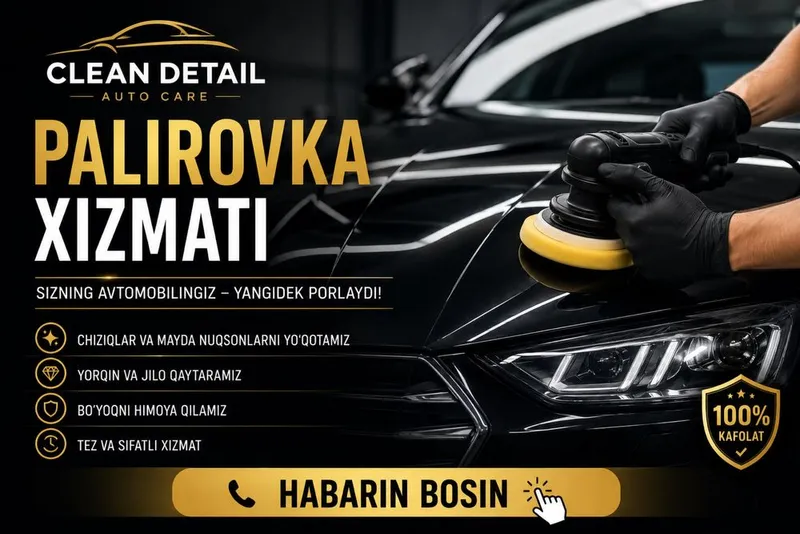 Professiyonal avto Himchistka va deteling xizmatlari — фото 1