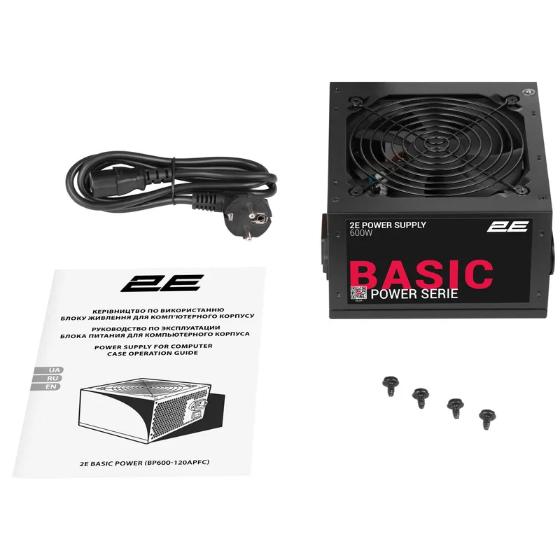2E Basic Power 600W quvvat bloki 6 2E Basic Power 600W quvvat bloki 6