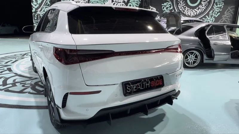 Stealthside - BYD e2 tuning obves spoiler splitter — фото 5