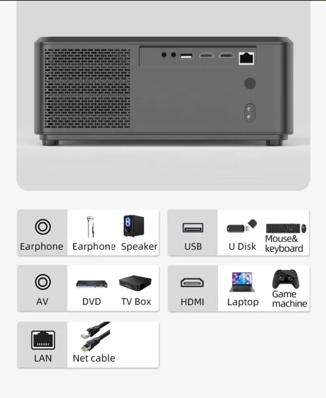 Everycom x628 smart проектор — фото 3